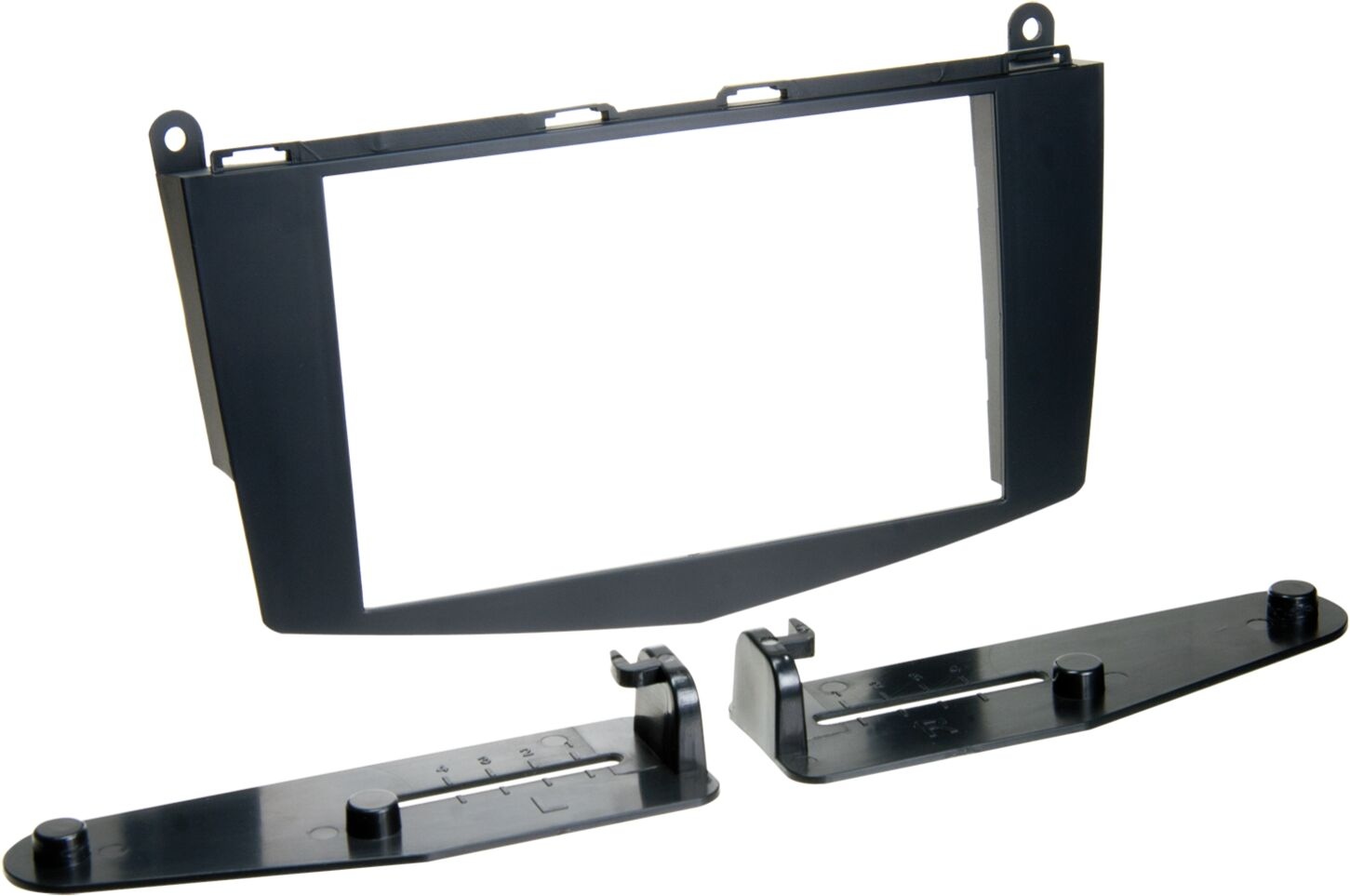 2-DIN Panel Mercedes Benz C-Class W204 2007-2011 Color: Black