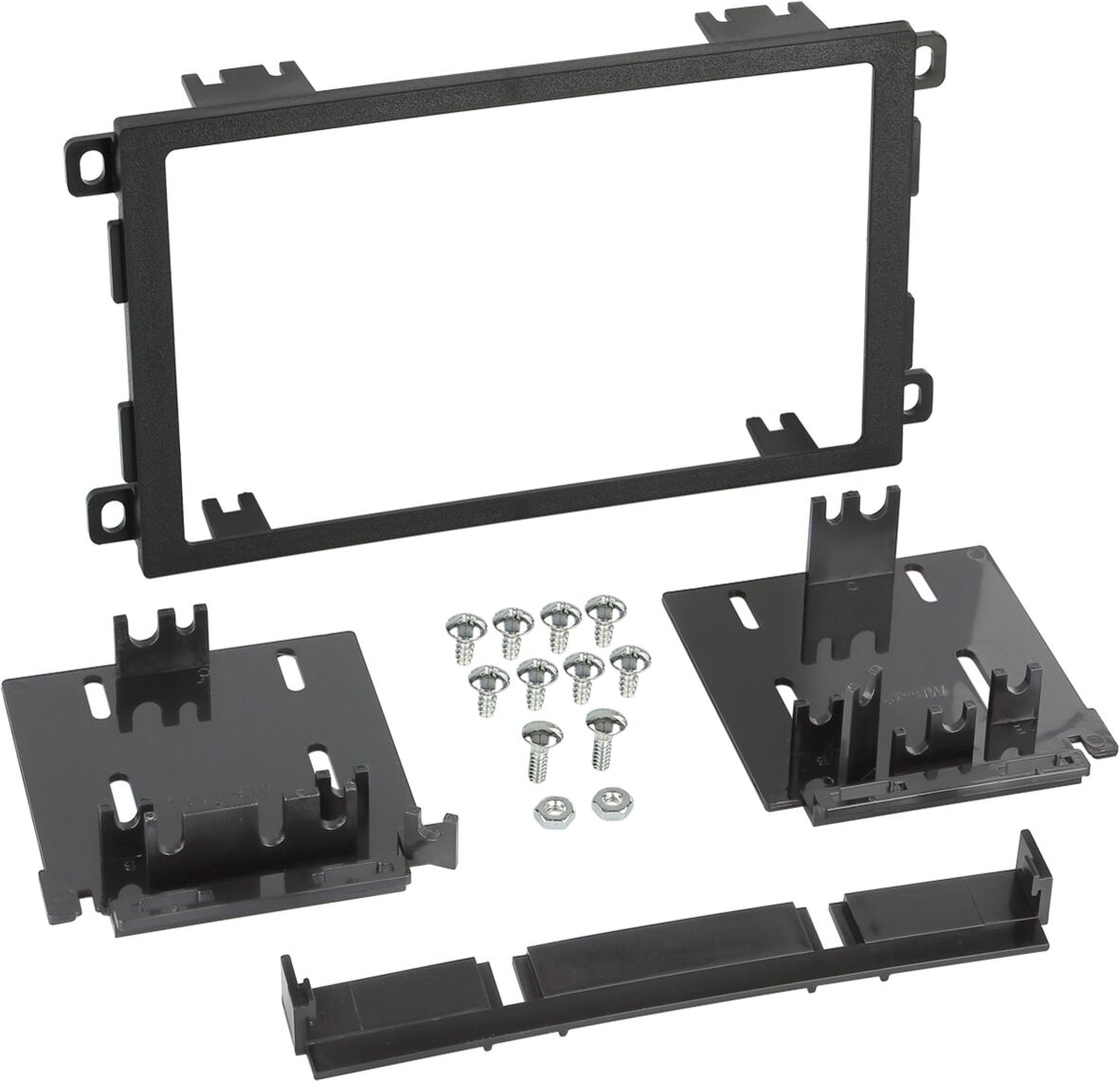 2-DIN Panel Various models Chevrolet - Hummer - Pontiac - Cadillac Color: Black