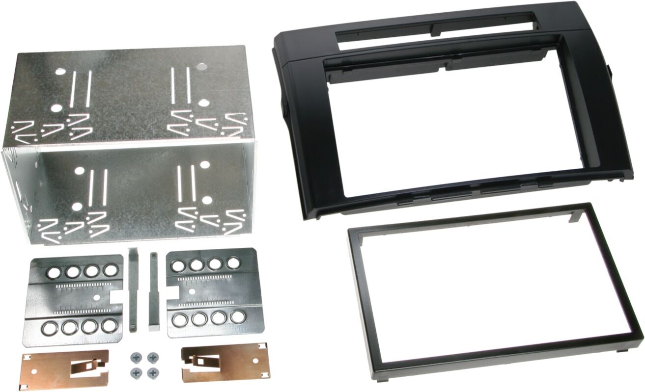 2-DIN Panel Toyota Corolla Verso 2004-2009 - Color: black