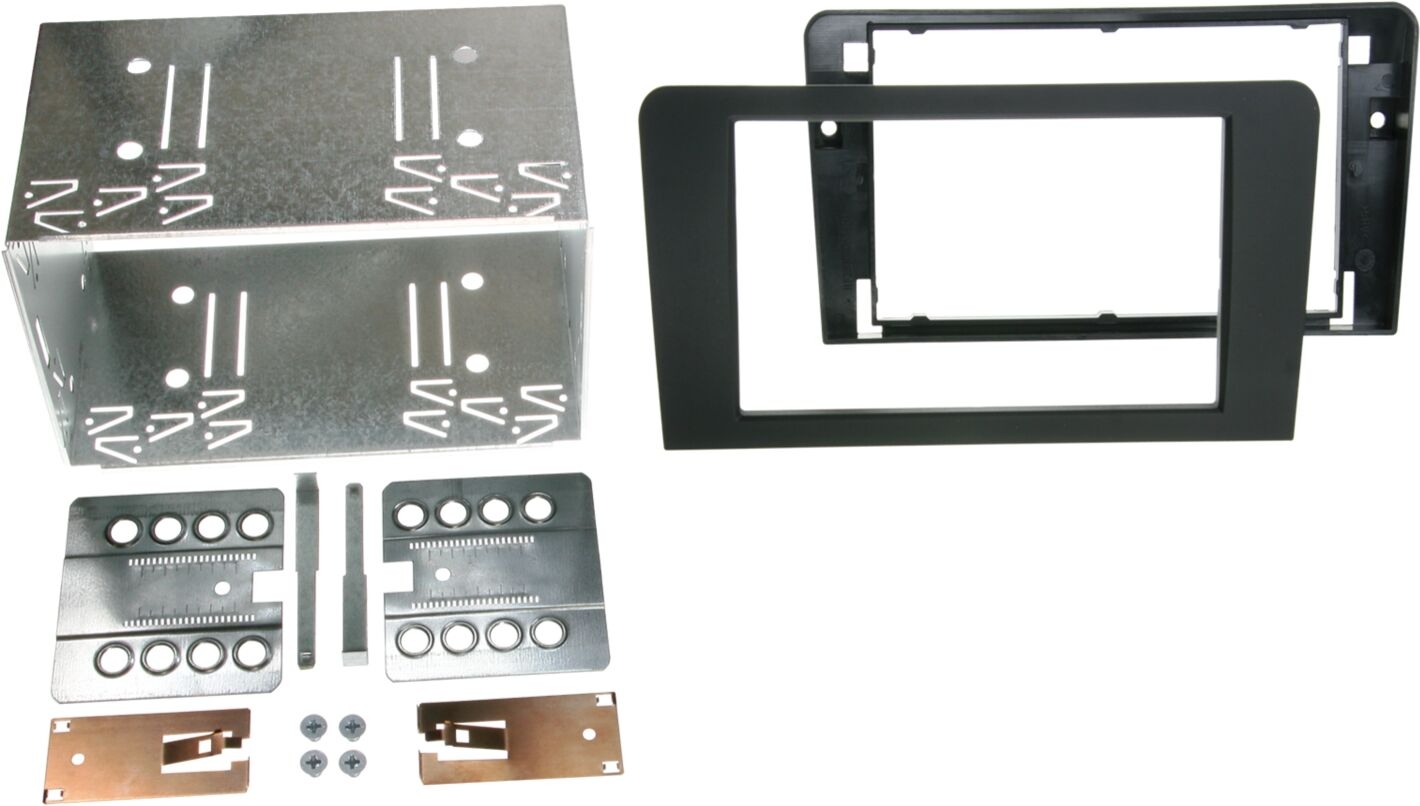 2-DIN Panel Audi (8P / 8PA) 2003-2013 - Color: Black