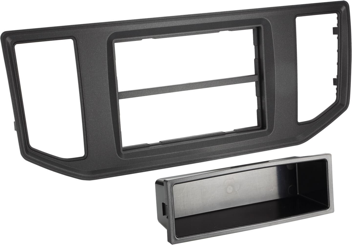 2-DIN Panel Volkswagen Crafter 2017-2019 Color: Black