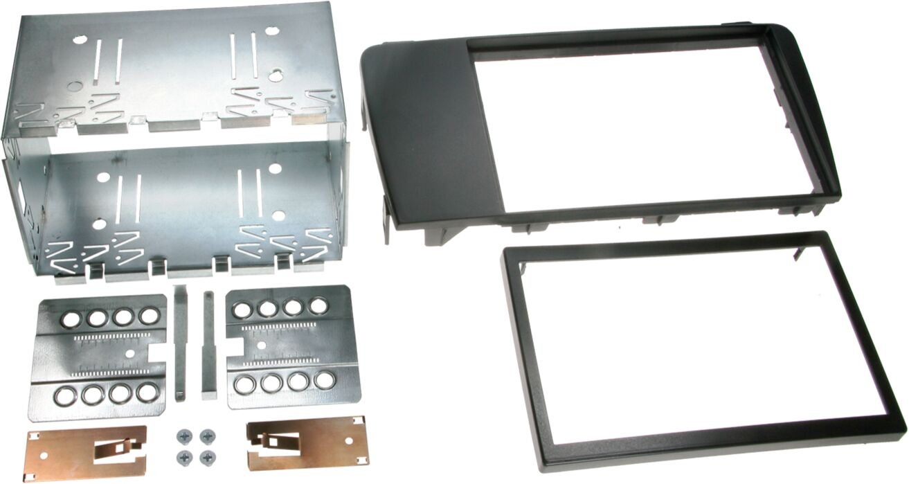 2-DIN Panel Volvo S60/ V70/ XC70 - Color: Black