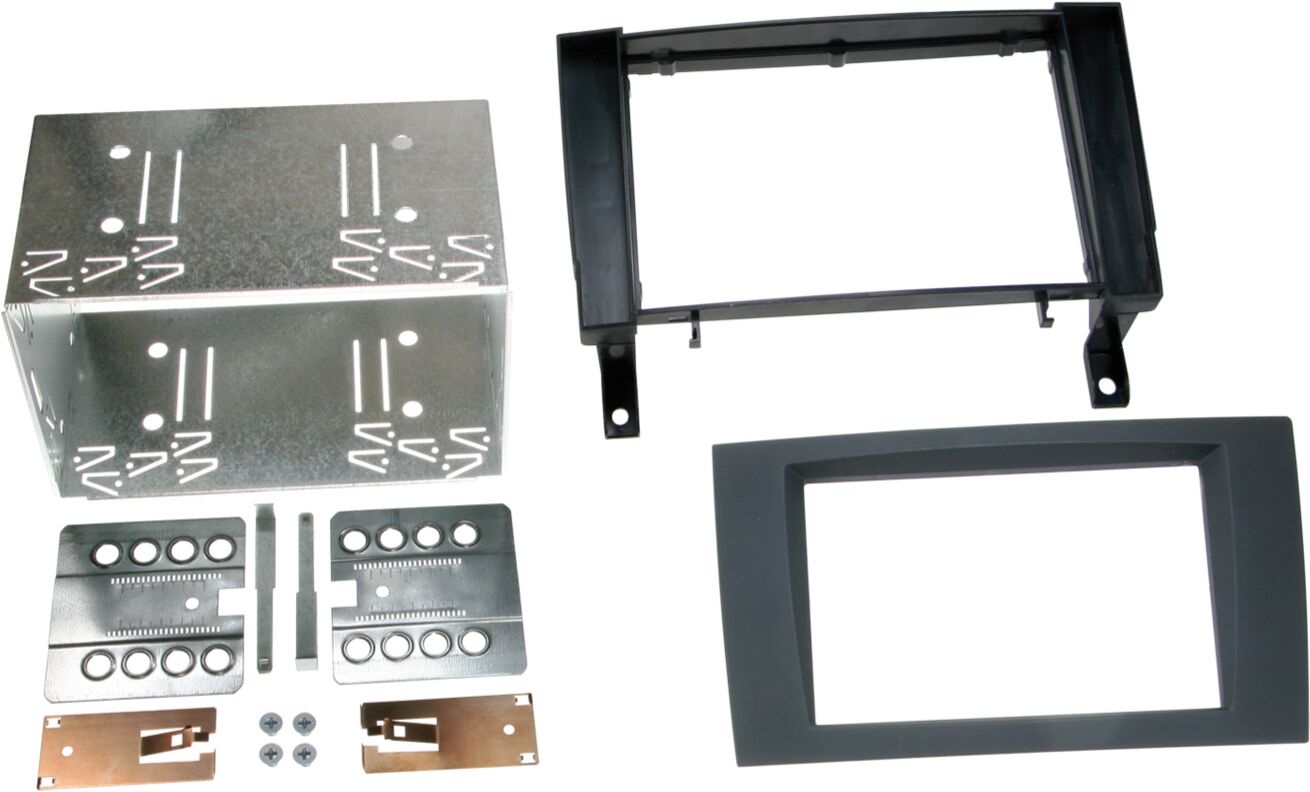 2-DIN Panel Mercedes Benz -Class R171 2004-2011 Color: Rubbertouch Black