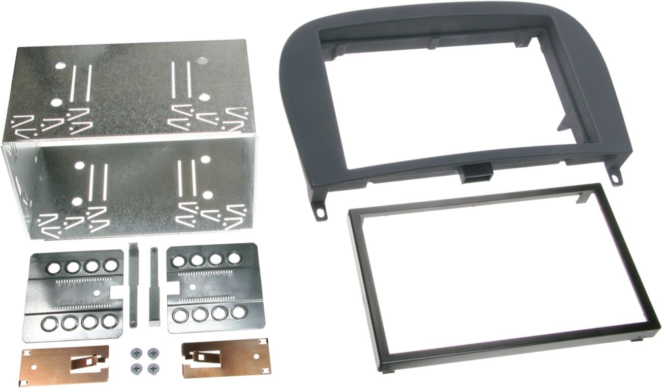 2-DIN Panel Mercedes Benz -Class 2001-2011 Color: Rubbertouch Black