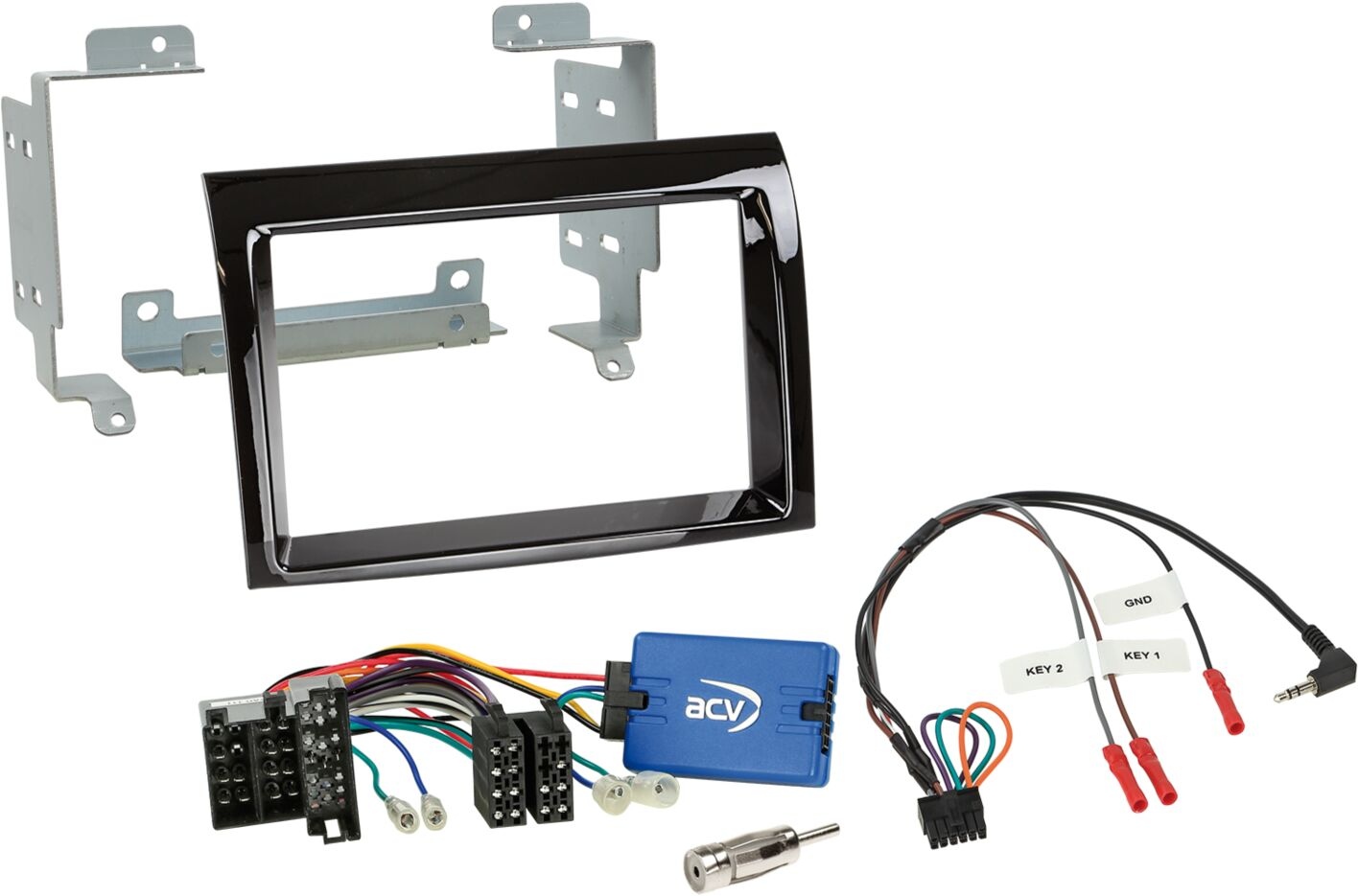 2-DIN Kit (Steering Wheel Interface) Fiat Ducato / Citroën Jumper / Peugeot Boxer 2006->