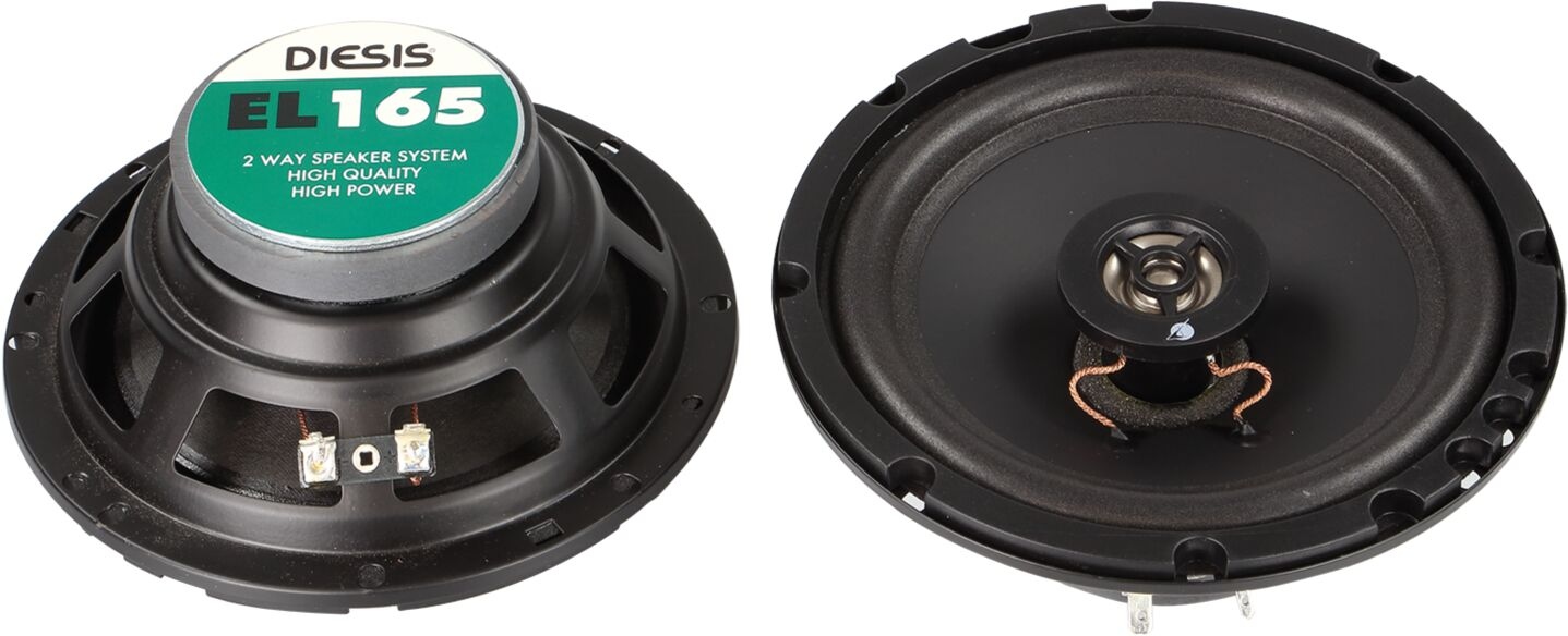 Speakers 2-way 165mm 100Watt Pair