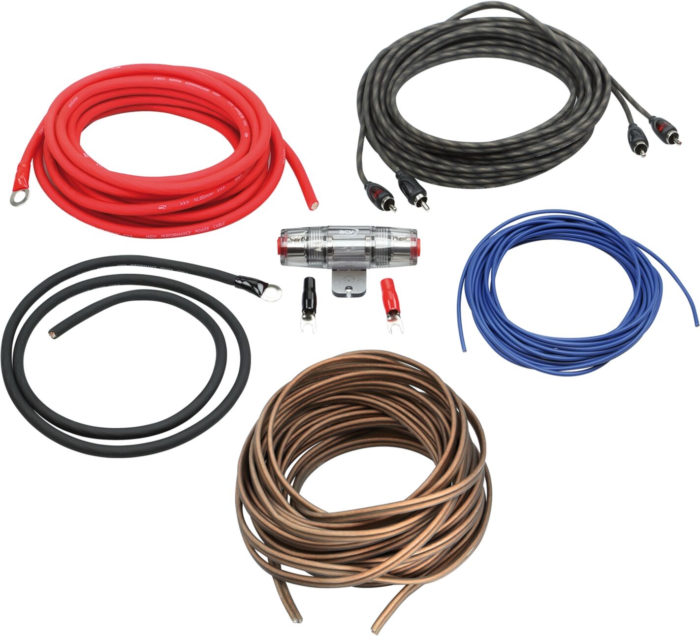 ACV WK-10 Car stereo headstage amp connector kit 10 mm²