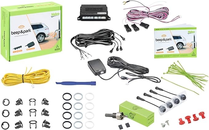VALEO Parking assist system Rear 632200 Parking sensors kit VW,AUDI,MERCEDES-BENZ,Golf IV Schrägheck (1J1),Golf V Schrägheck (1K1),POLO (9N_)