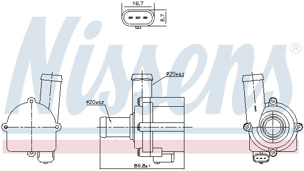 Auxiliary Water Pump (cooling Water circuit)