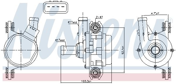 Auxiliary Water Pump (cooling Water circuit)