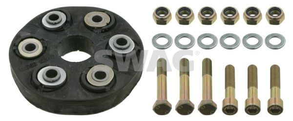 Rep. Set Hardy disc/Rubber shaft coupling