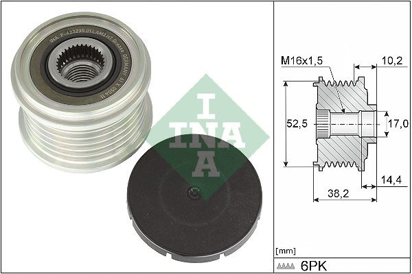 Dynamo Freewheel 535 0369 10 Ina