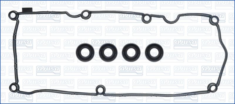 Gasket set, valve cover