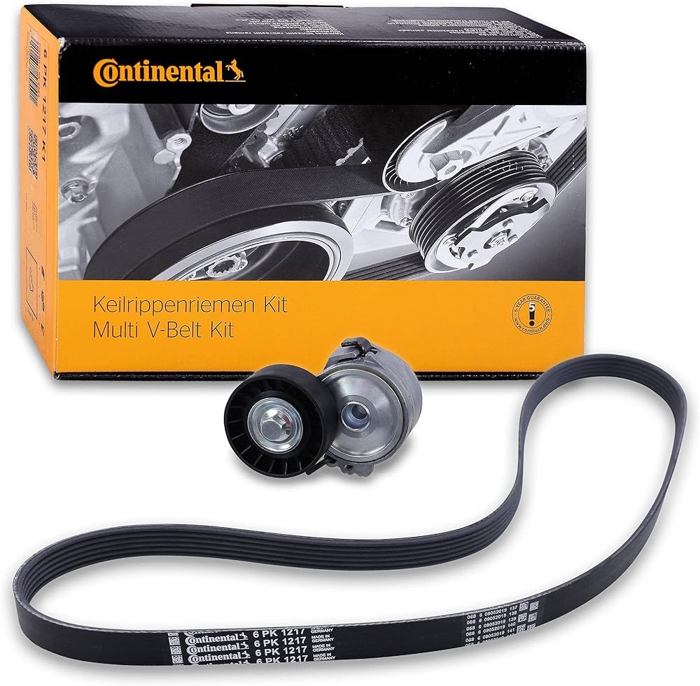 CONTITECH V-ribbed belt set 6PK1217K1 Serpentine belt kit,Auxiliary belt kit FORD,FIAT,PEUGEOT,Focus II Schrägheck (DA_, HCP, DP)