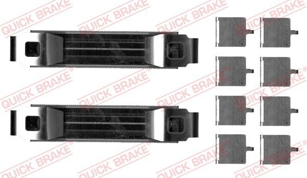 QUICK BRAKE Accessory Kit, disc brake pads 109-0029  AUDI,SKODA,A4 B9 Avant (8W5, 8WD),A5 Sportback (F5A),Q5 (FYB),A4 B9 Limousine (8W2, 8WC)