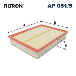 Filtron Luftfilter Ap 0515 Vauxhall Ap051/5 Storlek 2