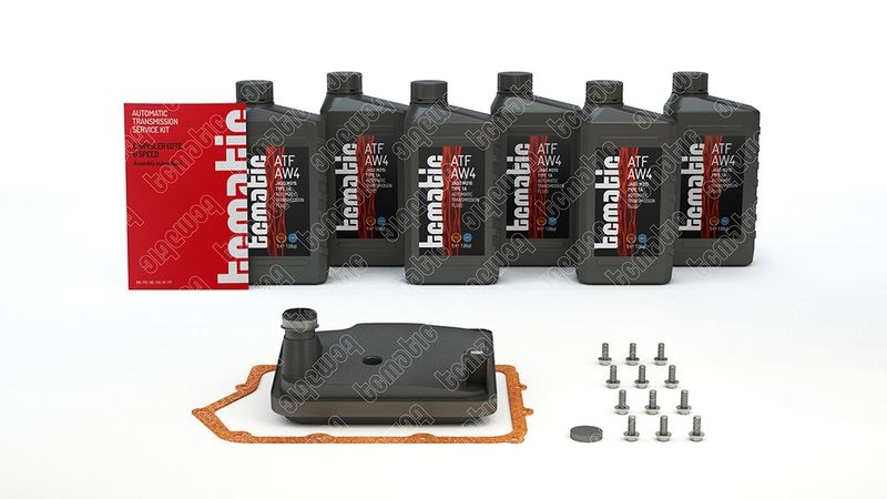 Parts kit, oil change of automatic gearbox