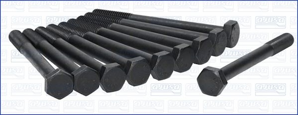 AJUSA Cylinder Head Bolt Kit Quantity: 10 81011500 Bolt Kit, cylinder head VW,FORD,RENAULT,Parati I Kombi,ESCORT IV (GAF, AWF, ABFT)