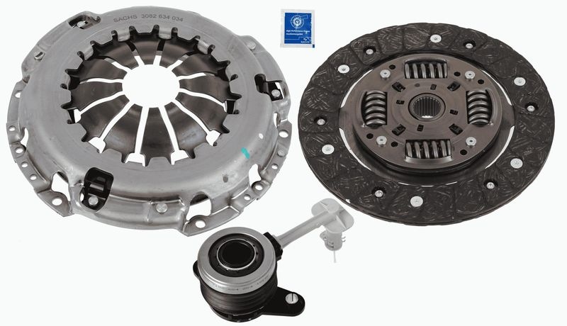 SACHS Clutch Kit plus CSC 3000 990 580 Clutch Kit RENAULT,Clio III Schrägheck (BR0/1, CR0/1),MEGANE III Grandtour (KZ0/1),SCÉNIC II (JM0/1_)