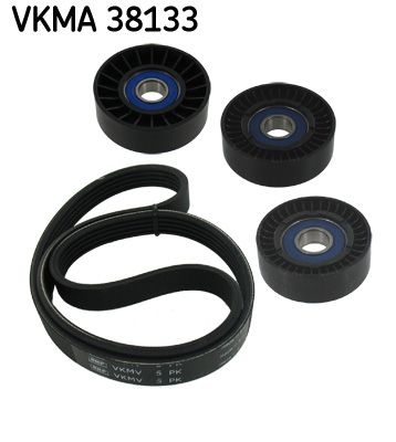 SKF V-ribbed belt set MERCEDES-BENZ VKMA 38133 117205DB0A,117205DB0B,0009932096 0019933096,0019936996,0019937796,0029934896,1662020419,1662020519