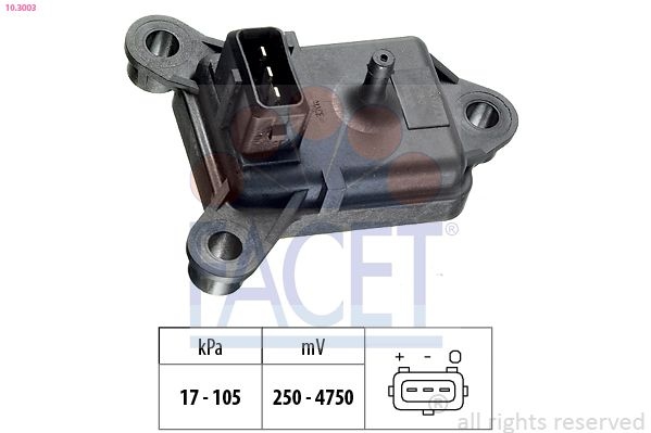 Alfa Romeo Air Pressure Sensor Height Adaptation Made In Italy - Oe Equivalent