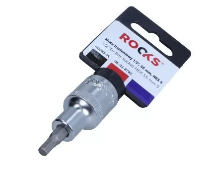 Rooks Bit Socket 1/2'', 55mm Hex 5