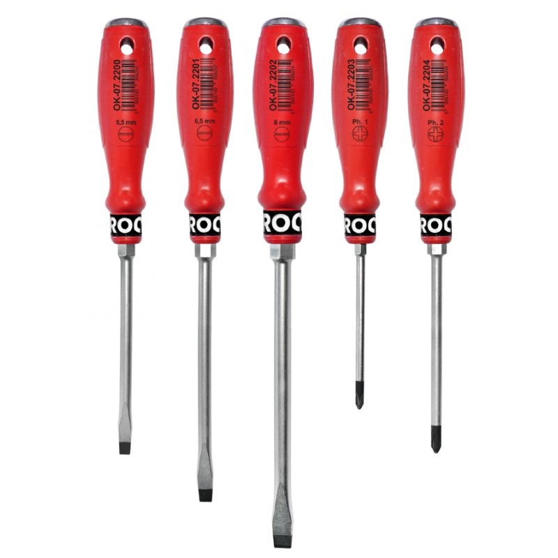 Rooks Screwdriver set, 5-piece