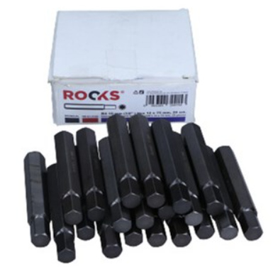 Rooks Bit 10 mm (3/8") Hex 12 mm x mm, 20 pieces