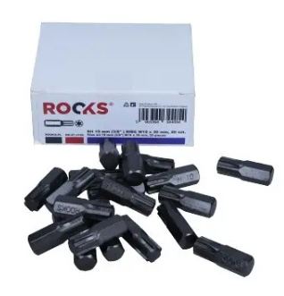 Rooks Bit 10 mm (3/8") Ribe M10 x 30 mm, 20 pieces