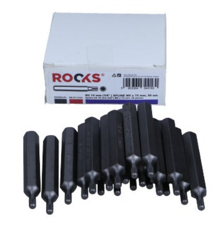 Rooks Bit 10 mm (3/8") multi-tooth M5 x mm, 20 pieces