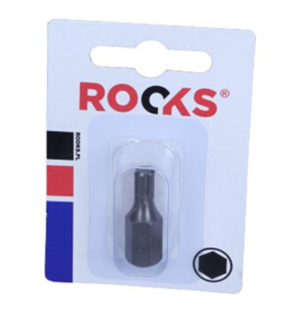 Rooks Bit 10 mm (3/8") Ribe M6 x 30 mm