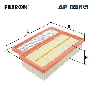Filtron Luftfilter Ap 0985 Opel Ap098/5 Storlek 2