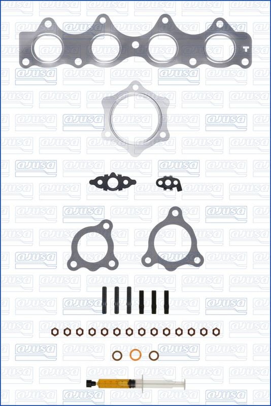 Turbocharger, mounting kit