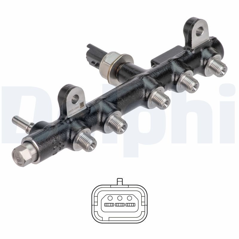Delphi Distributionsror Bransle Peugeot 28285170 Storlek 2