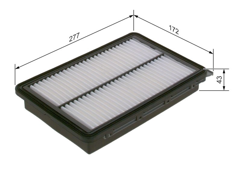 BOSCH Air filter Filter Insert F 026 400 617 Engine air filter,Engine filter HYUNDAI,KIA,Tucson (TL, TLE),TUCSON Kasten/SUV (TLE),Sportage (QL, QLE)