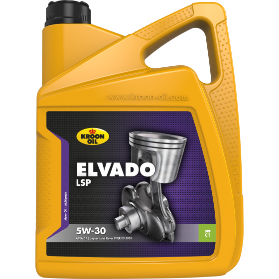 KROON OIL Engine oil Elvado LSP 5W-30 Capacity: 5l 33495
