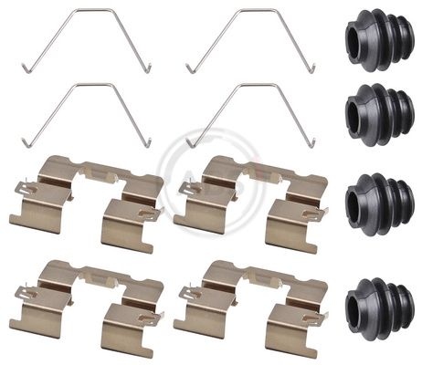 Accessory set, disc brake pad 0137Q ABS