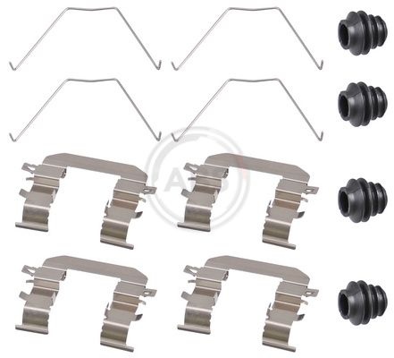 Accessory set, disc brake pad 0131Q ABS