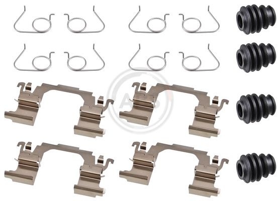 Accessory set, disc brake pad 0116Q ABS