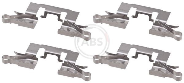 Accessory set, disc brake pad 0139Q ABS