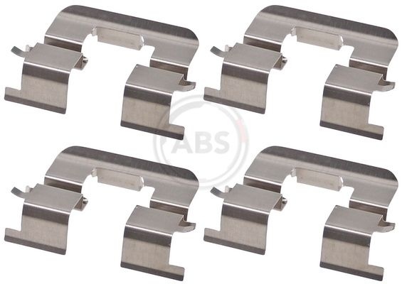 Accessory set, disc brake pad 1924Q ABS