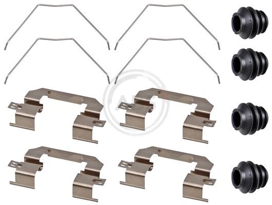 Accessory set, disc brake pad 1964Q ABS