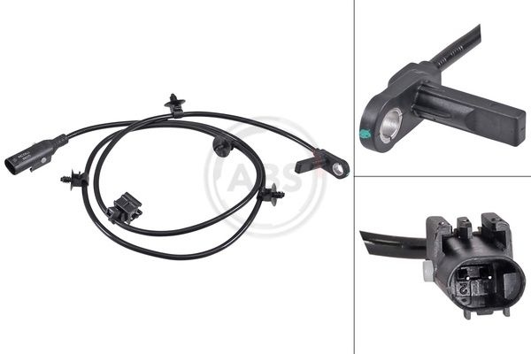 A.B.S. ABS Sensor 31995 ESP Sensor,Sensor, wheel speed MERCEDES-BENZ,V-Klasse (W447),VITO Kasten (W447),VITO Tourer (W447),VITO Mixto (W447)