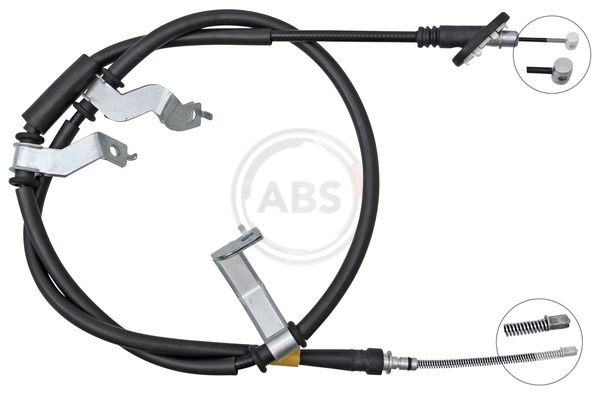 Traction cable, parking brake K10124 ABS