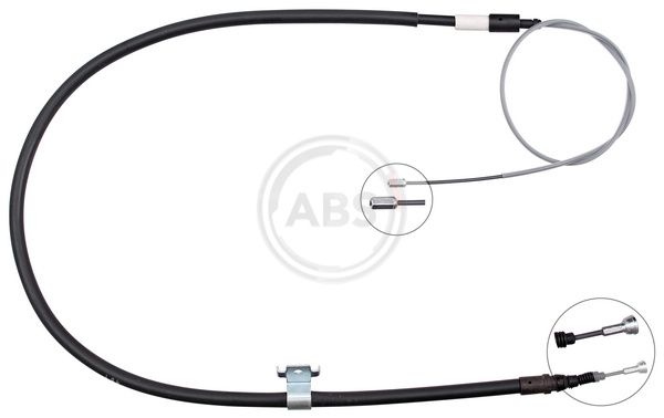 Traction cable, parking brake K10154 ABS