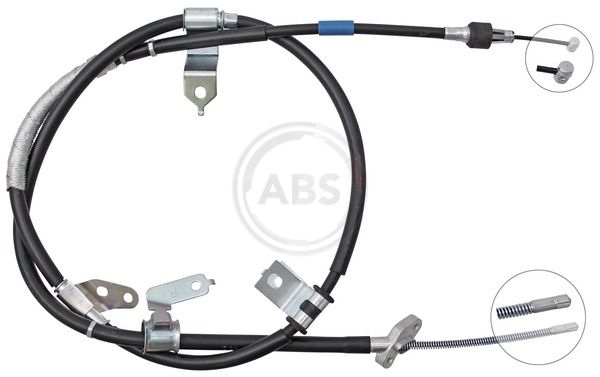 Traction cable, parking brake K10205 ABS