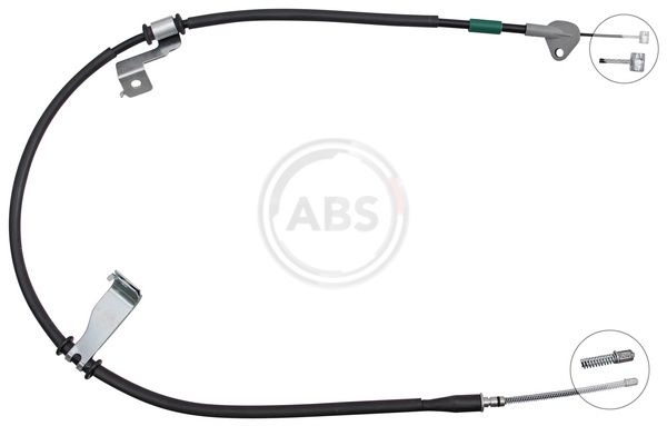 Traction cable, parking brake K10249 ABS