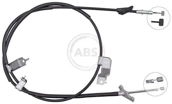 Traction cable, Parking Brake K19128 ABS