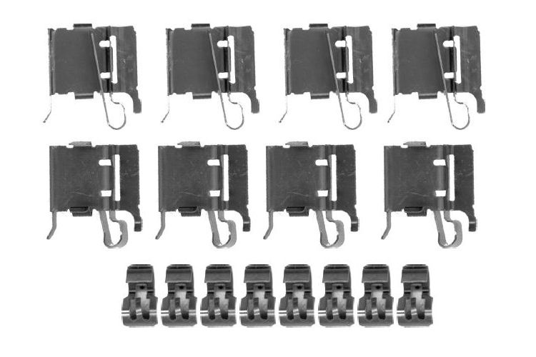 BOSCH Accessory Kit, disc brake pads 1 987 474 468  TOYOTA,MAZDA,SUZUKI,Yaris Schrägheck (_P9_),AURIS (NRE15_, ZZE15_, ADE15_, ZRE15_, NDE15_)