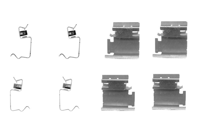 BOSCH Accessory Kit, disc brake pads 1 987 474 311  VW,MERCEDES-BENZ,OPEL,CRAFTER 30-50 Kasten (2E_),Amarok Pickup (2HA, 2HB, S1B, S6B, S7A, S7B)